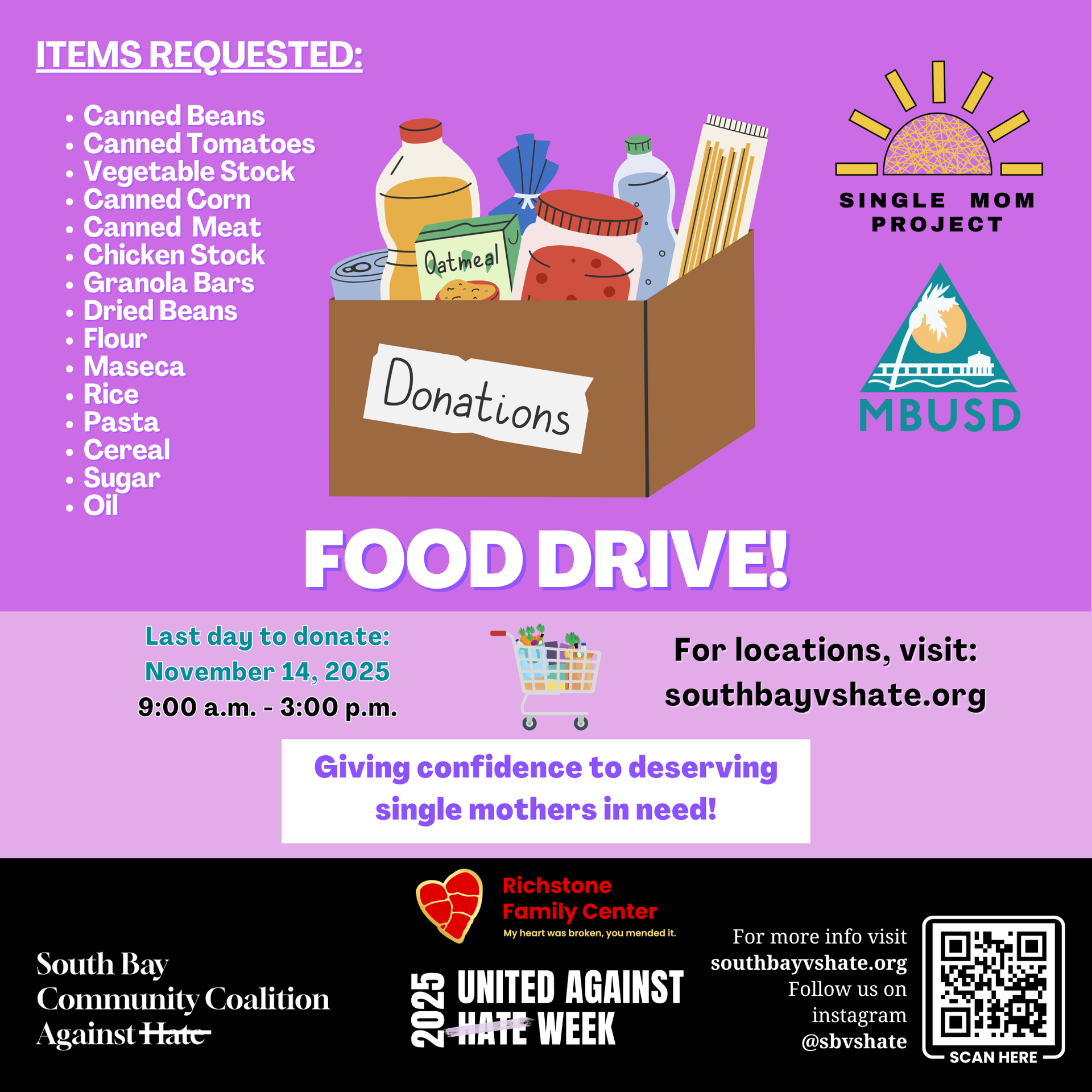 Food Drive graphic