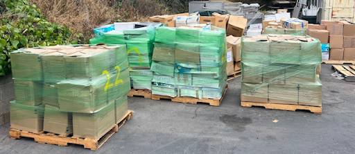 Pallets of Shredding