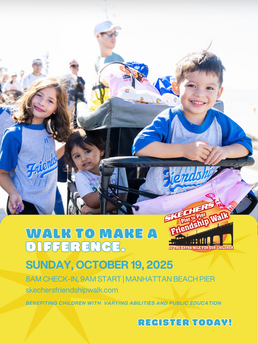 Friendship Walk participants