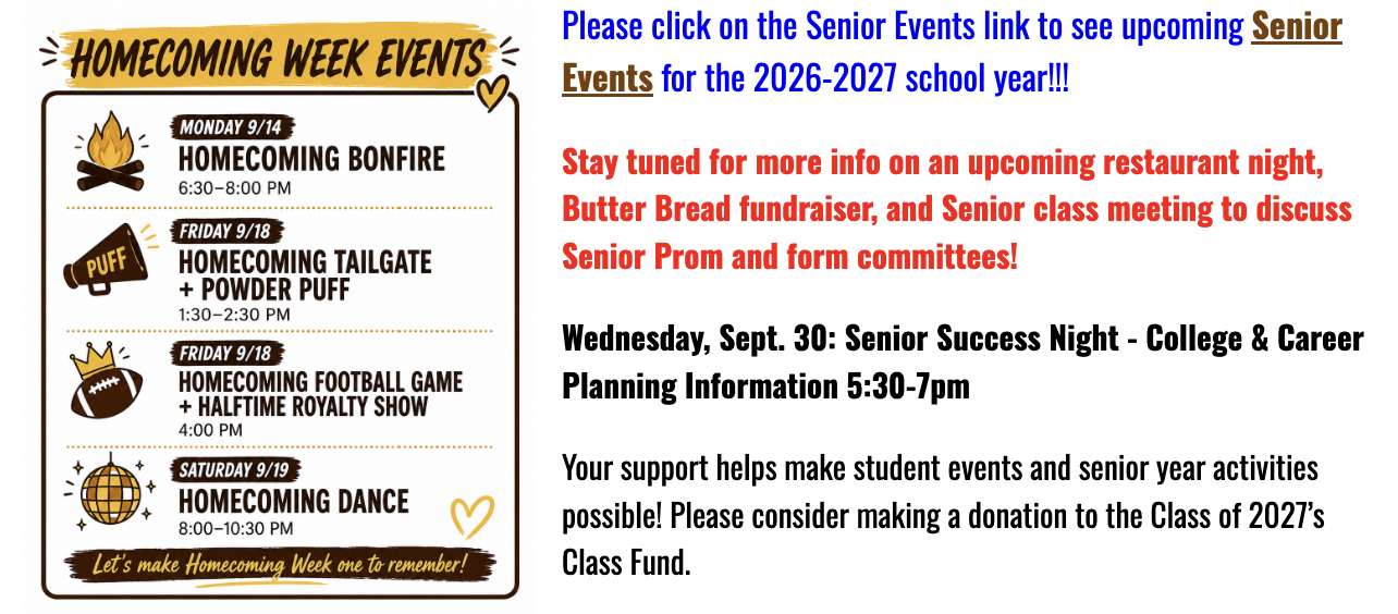 homecoming week events