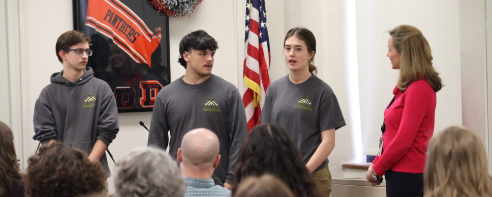 Students Doing Presentation