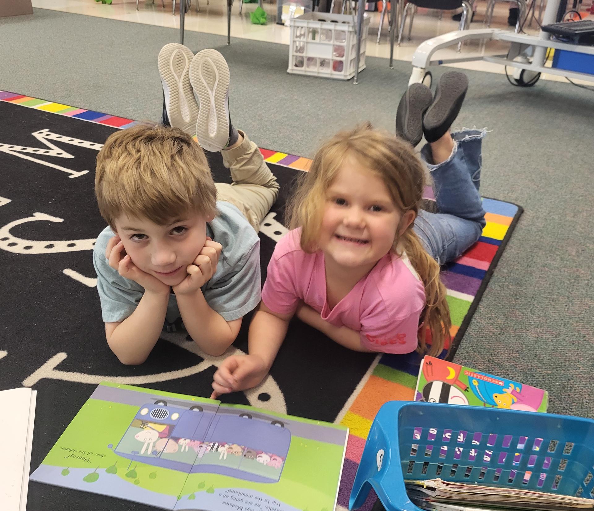 Elementary School students learning via hands on activities