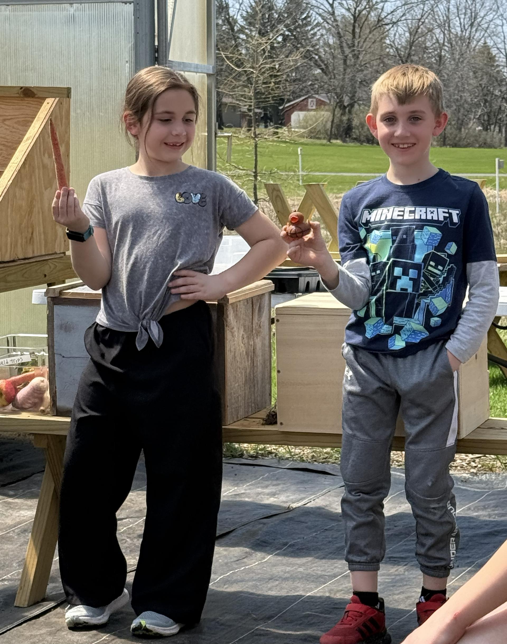 Elementary School students at Nourish