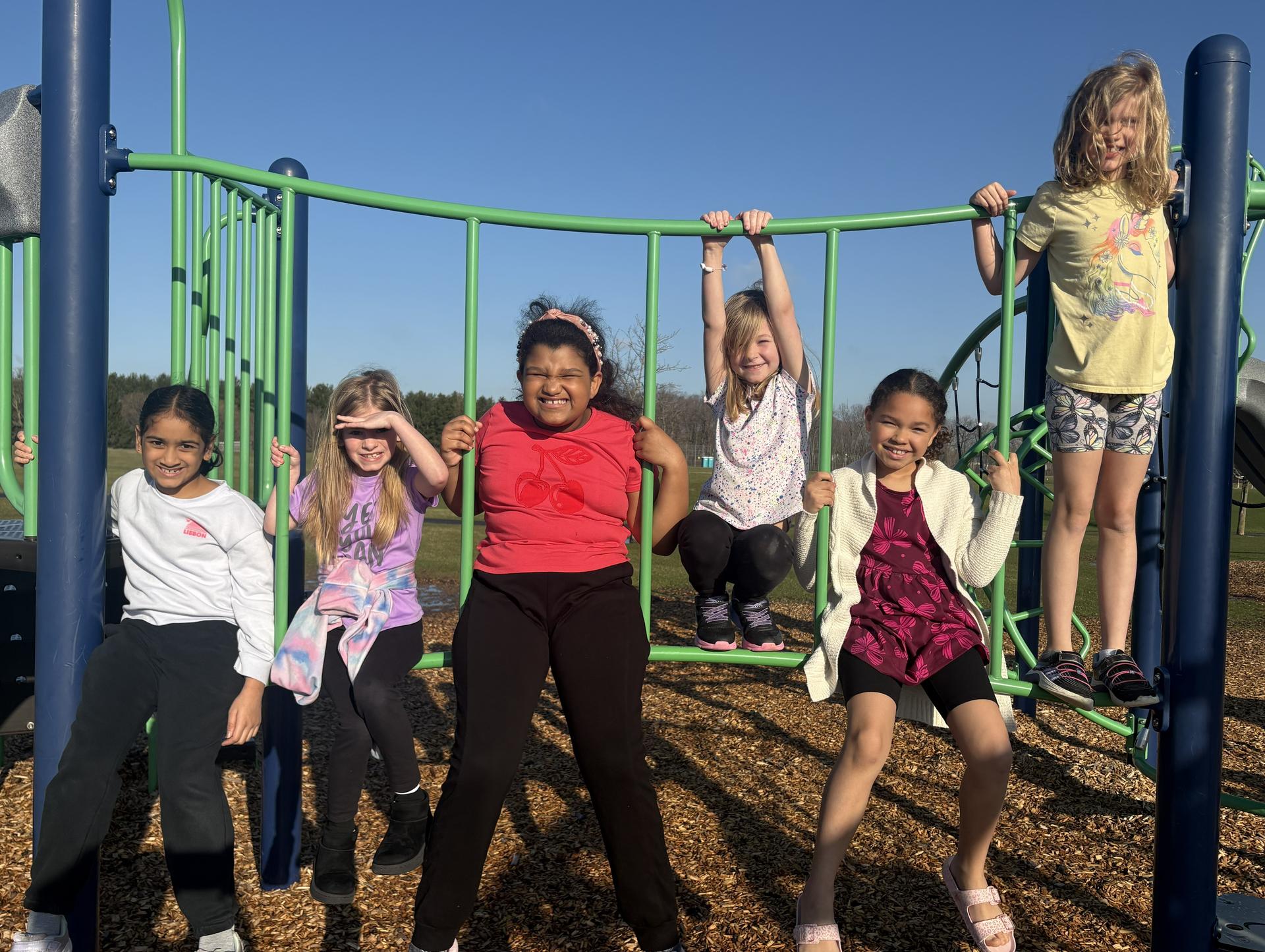 Elementary School students at recess