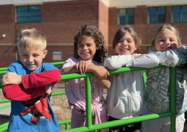 Elementary School students at recess