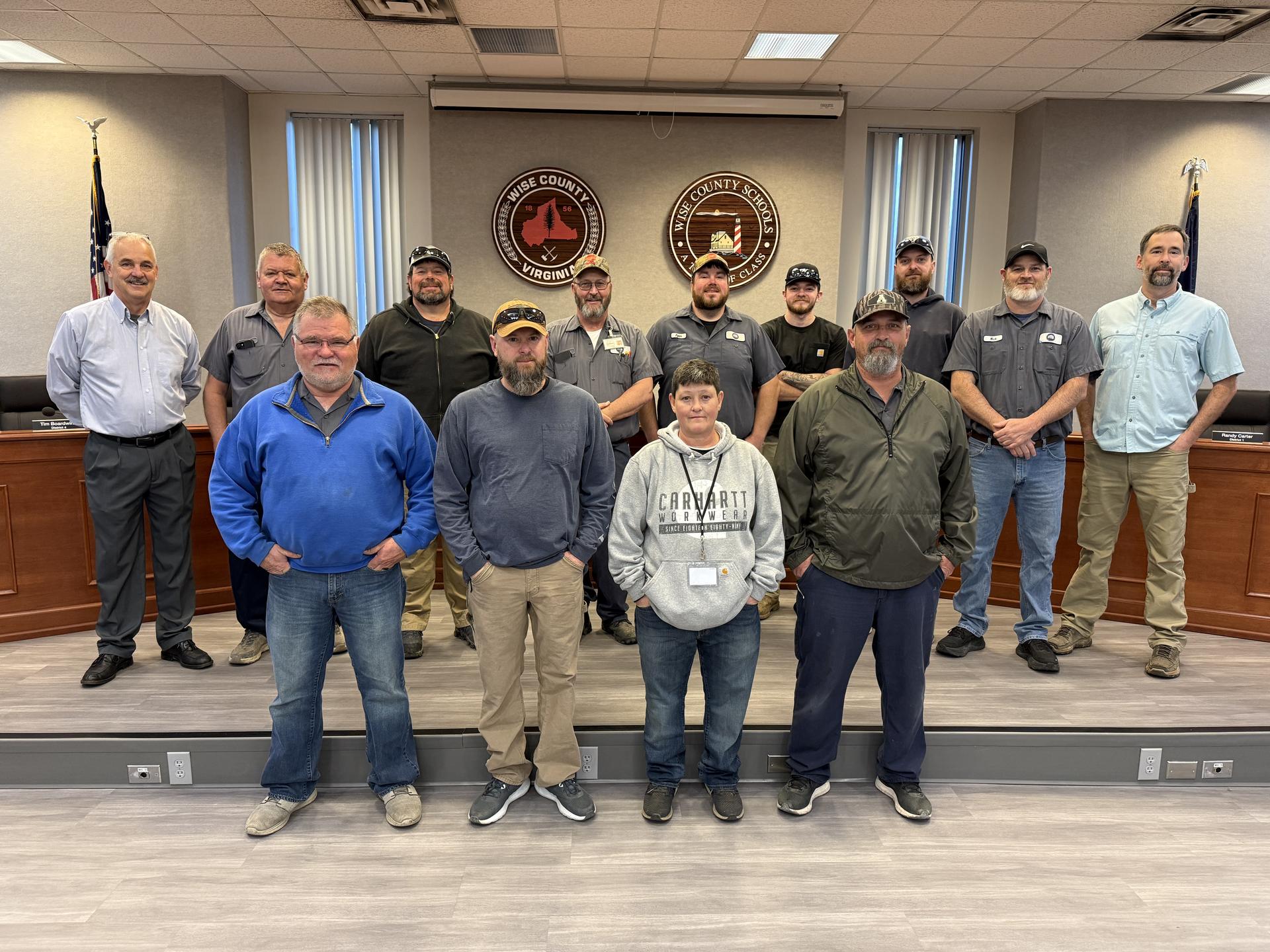 2026 Maintenance Department staff group picture