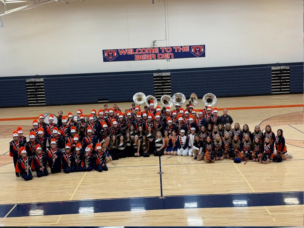 The Union High School band and cheer teams perform live on WJHL at 6:00am on October 31st!