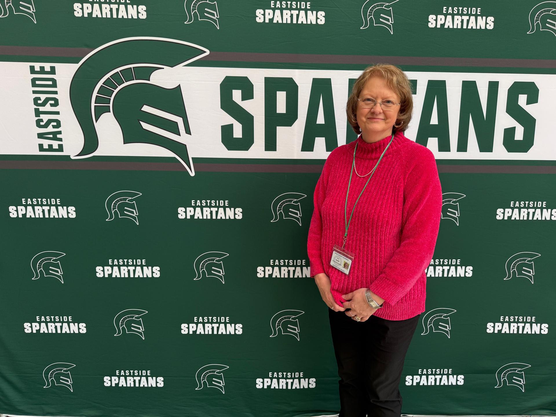 Mrs. Nora Slemp, Secretary at Eastside High School