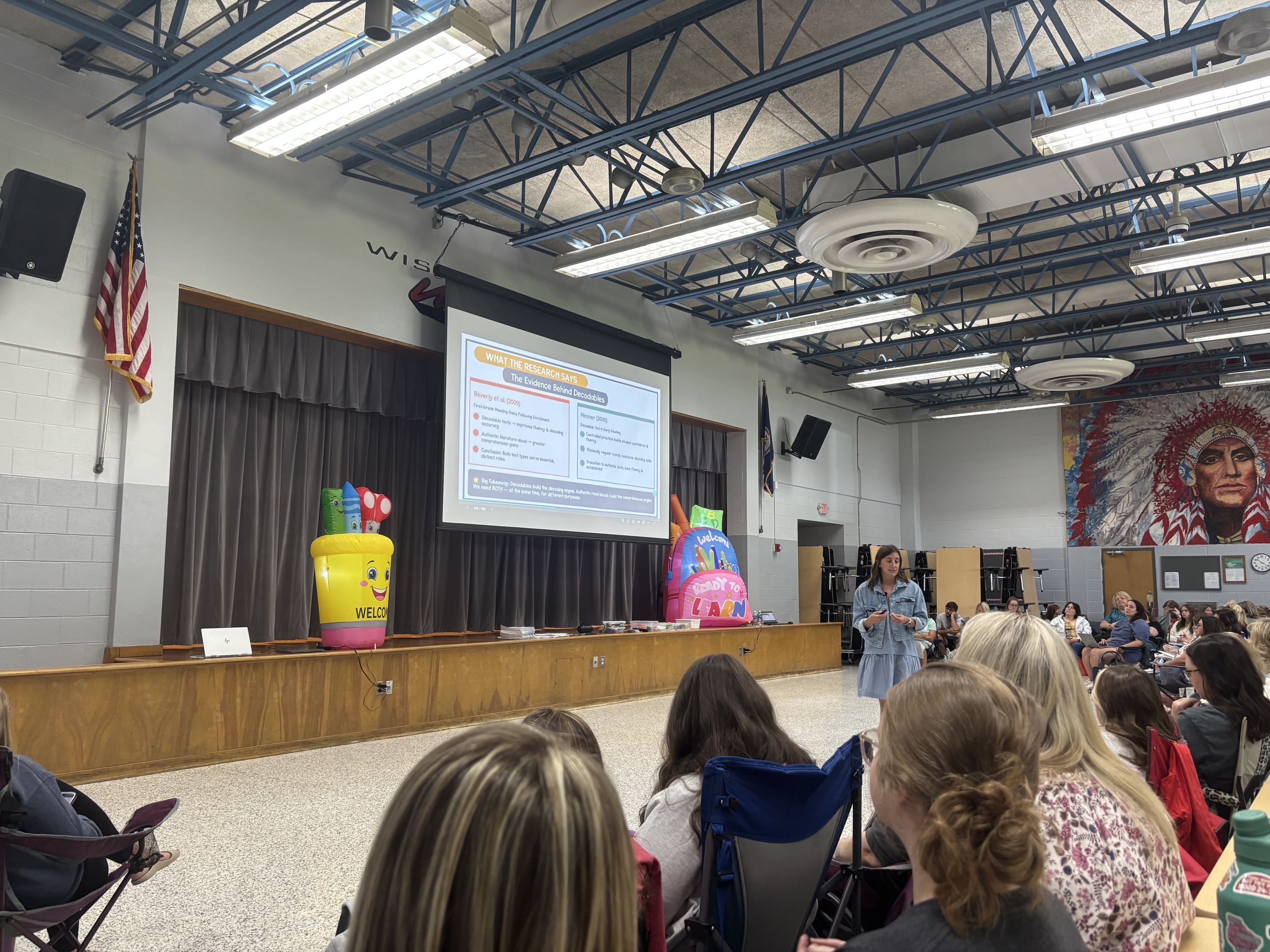 On Monday, August 3, 2026, at Wise Primary School, K-4 teachers, alongside special education teachers and paraprofessionals, participated in a professional learning session led by Amie Burkholder, focused on effective reading strategies for small-group instruction. Educators explored research-based practices, shared ideas, and strengthened their instructional toolkit to better support every reader.  We are excited to begin the school year with continued learning and collaboration as we work together to provide high-quality literacy instruction for all students. Here's to a great year of learning and growing—both for our students and our staff! 