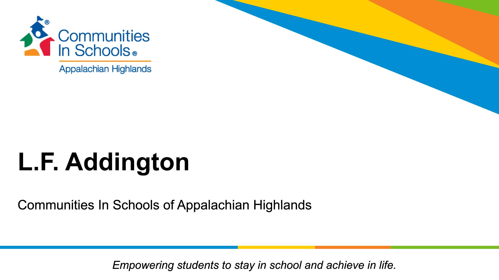 L.F. Addington Middle School, School Highlights_1