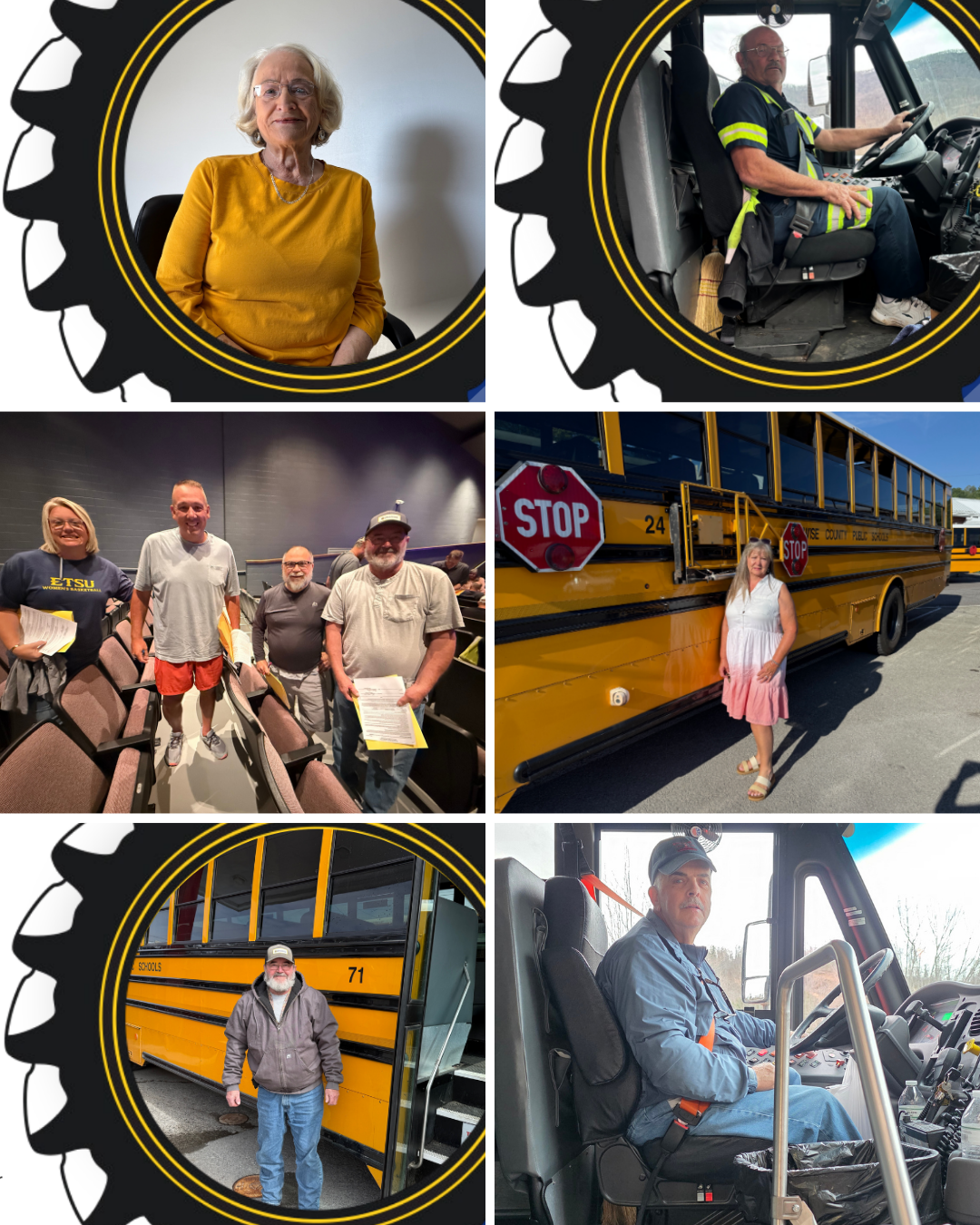 Today, April 28th is School Bus Driver Appreciation Day—a day set aside to recognize and thank school bus drivers for the important role they play in safely transporting students every day.  Wise County Public Schools proudly recognizes and celebrates our incredible bus drivers! 🚌💛  Thank you for safely transporting our students to school and extracurricular activities each day, rain or shine. Your patience, care, and dedication do not go unnoticed.  Behind every safe ride to school is a dedicated bus driver. We appreciate you today and every day! 🚌👏