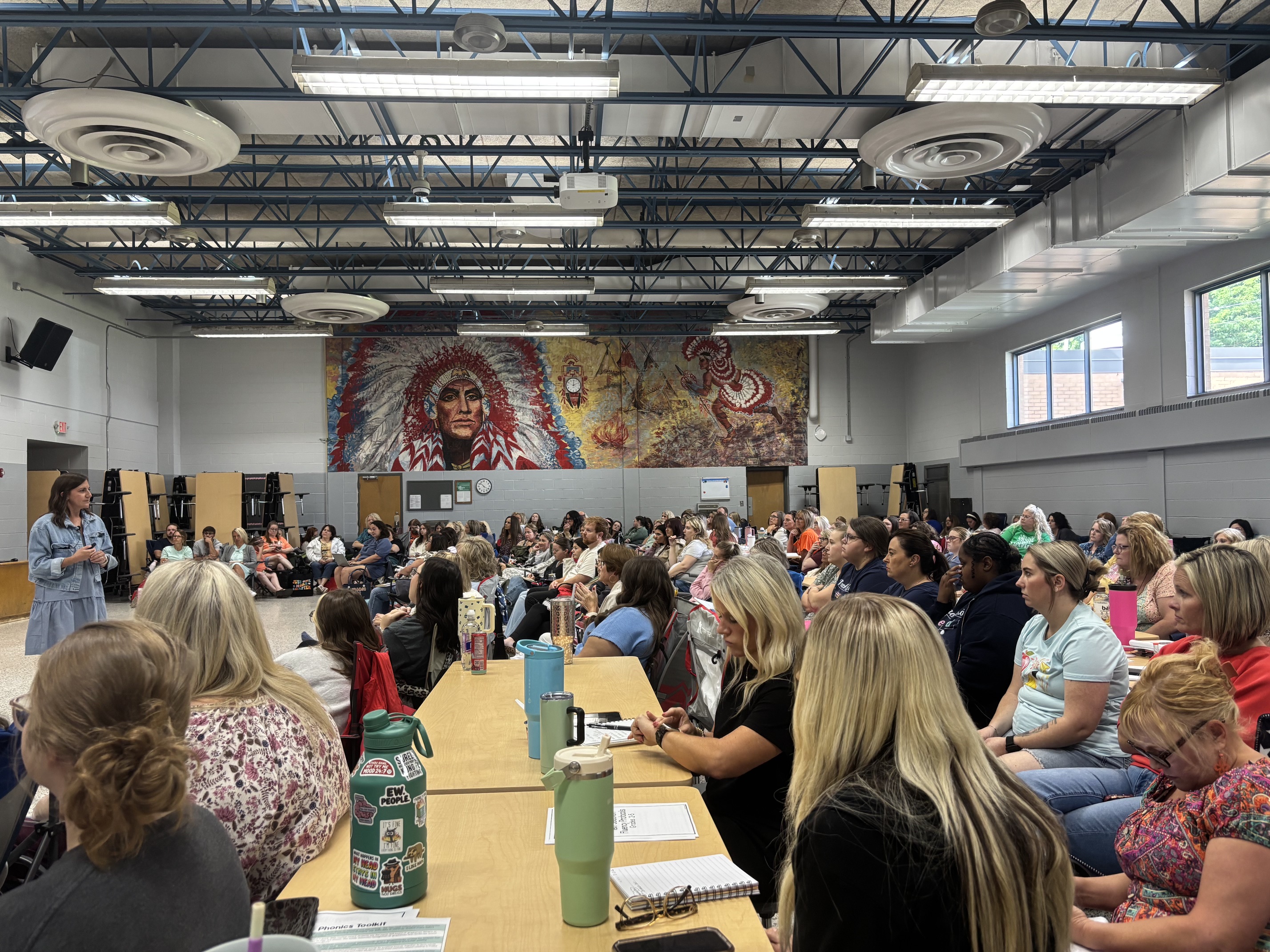 On Monday, August 3, 2026, at Wise Primary School, K-4 teachers, alongside special education teachers and paraprofessionals, participated in a professional learning session led by Amie Burkholder, focused on effective reading strategies for small-group instruction. Educators explored research-based practices, shared ideas, and strengthened their instructional toolkit to better support every reader.  We are excited to begin the school year with continued learning and collaboration as we work together to provide high-quality literacy instruction for all students. Here's to a great year of learning and growing—both for our students and our staff! 