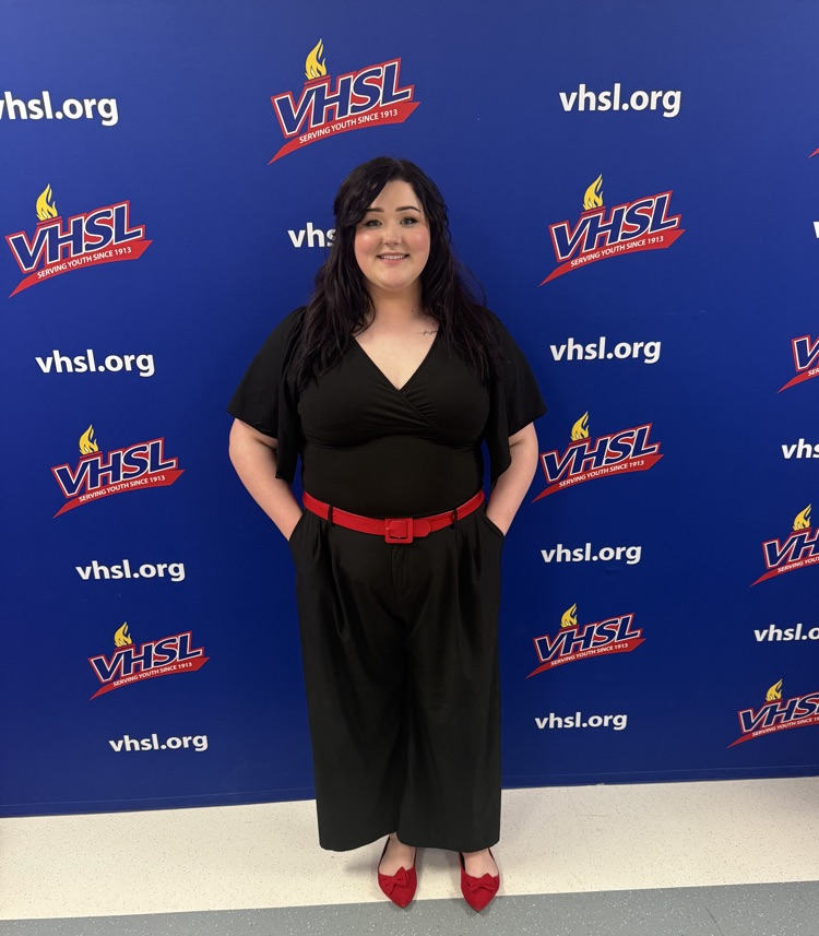 Aria Taylor Wolford, from Central High School, is a VHSL Speech State Champion in Humorous Interpretation (Class 2)!   Congratulations to Aria, and to Central High School on this well-deserved accomplishment!
