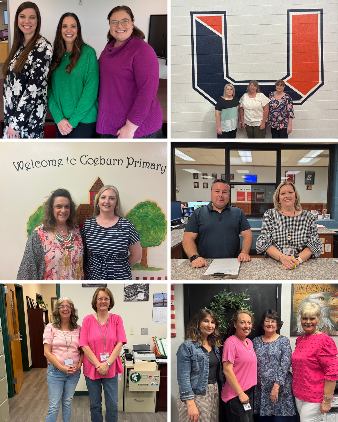 Administrative Professionals Week is the week of April 19-25! We’re celebrating the incredible administrative professionals who help keep our schools and offices running every single day!  From greeting students and families with a smile, to managing schedules, answering phones, and keeping things organized behind the scenes—you are truly the heartbeat of our school division.  When days get busy (and they always do), you’re the calm, the problem-solvers, and the friendly faces everyone depends on.  We see you, we appreciate you, and we are so grateful for all that you do for our students, families, staff, and our community!