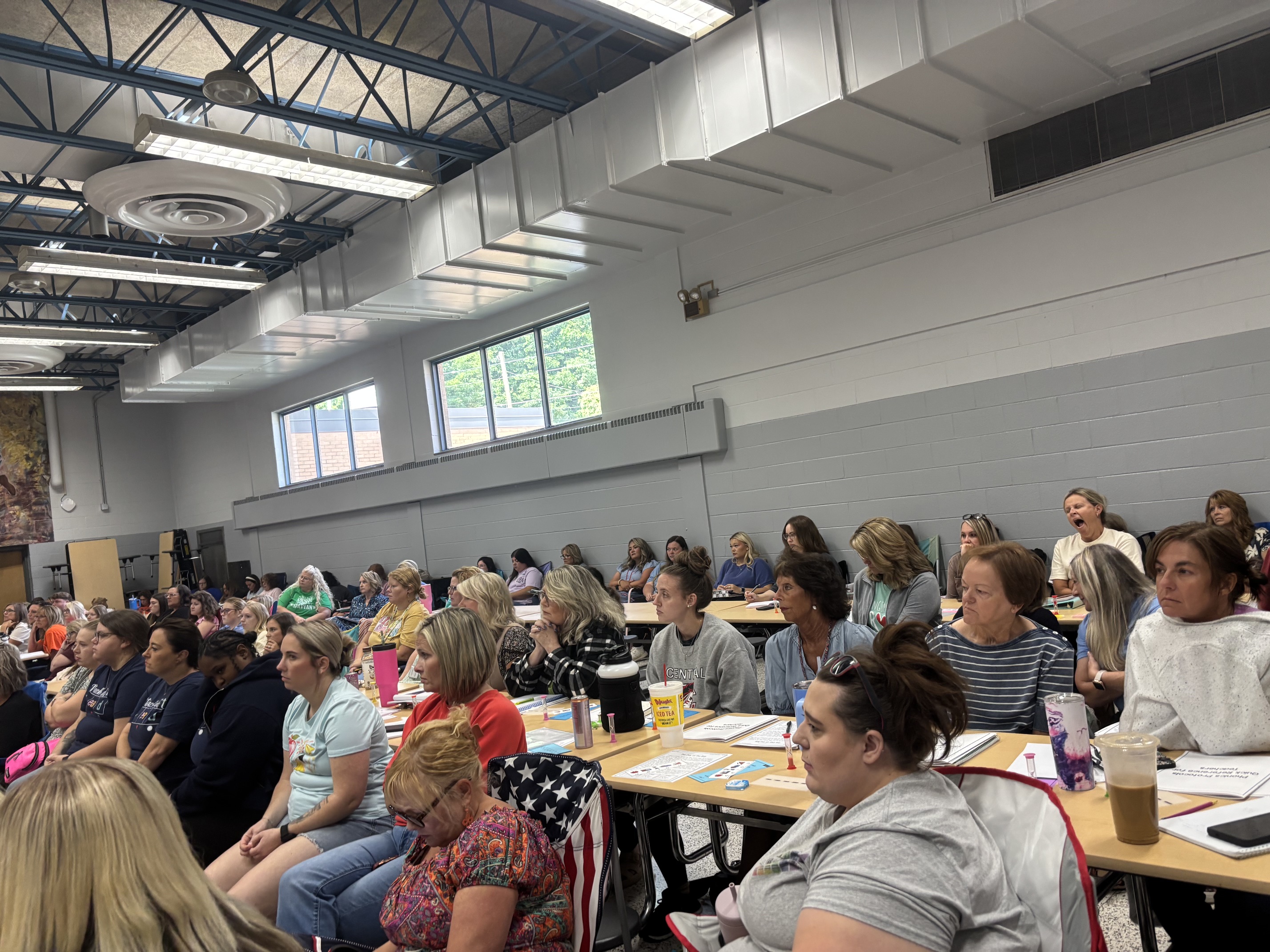 On Monday, August 3, 2026, at Wise Primary School, K-4 teachers, alongside special education teachers and paraprofessionals, participated in a professional learning session led by Amie Burkholder, focused on effective reading strategies for small-group instruction. Educators explored research-based practices, shared ideas, and strengthened their instructional toolkit to better support every reader.  We are excited to begin the school year with continued learning and collaboration as we work together to provide high-quality literacy instruction for all students. Here's to a great year of learning and growing—both for our students and our staff! 