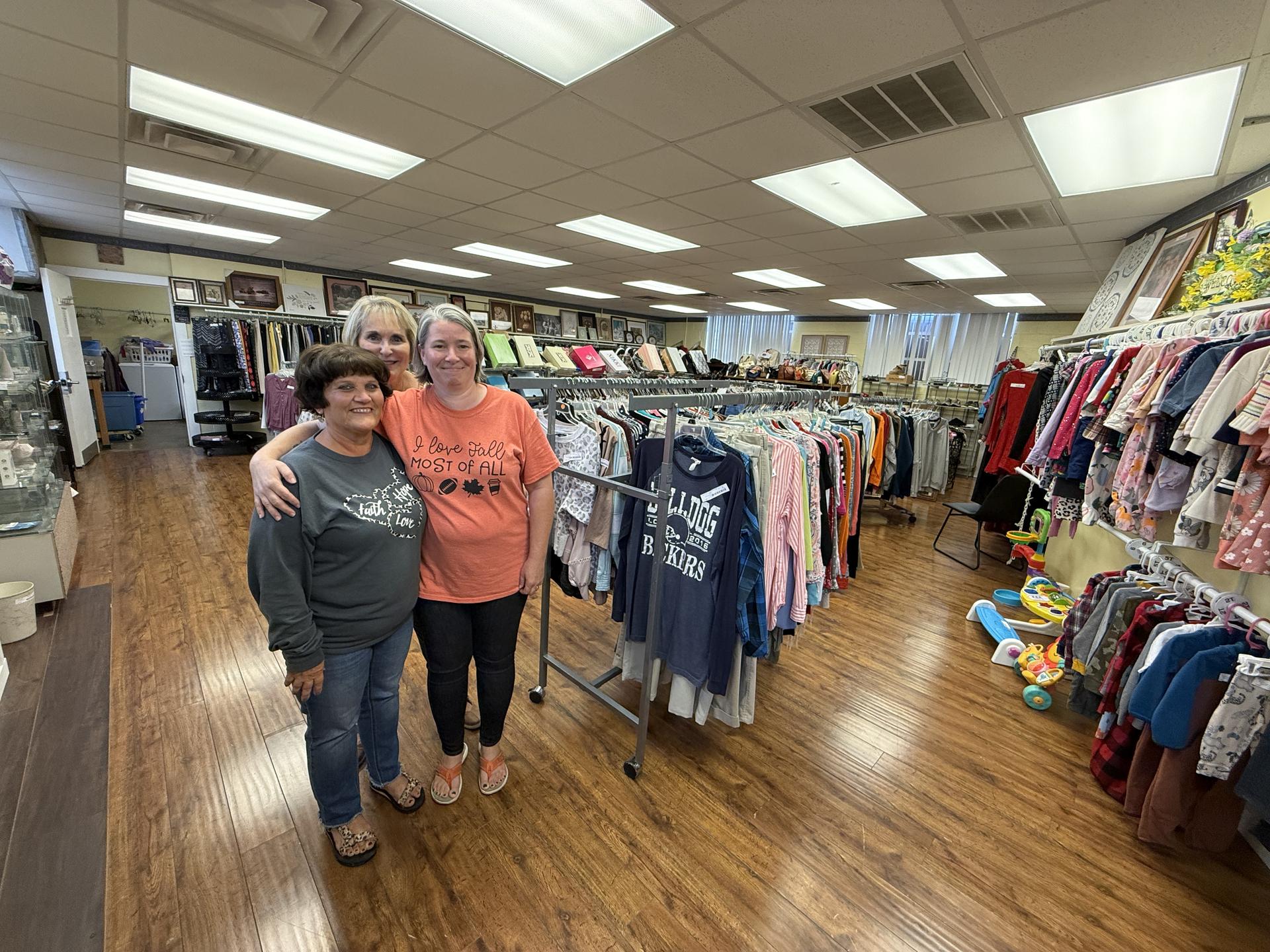 Duds and Dough workers