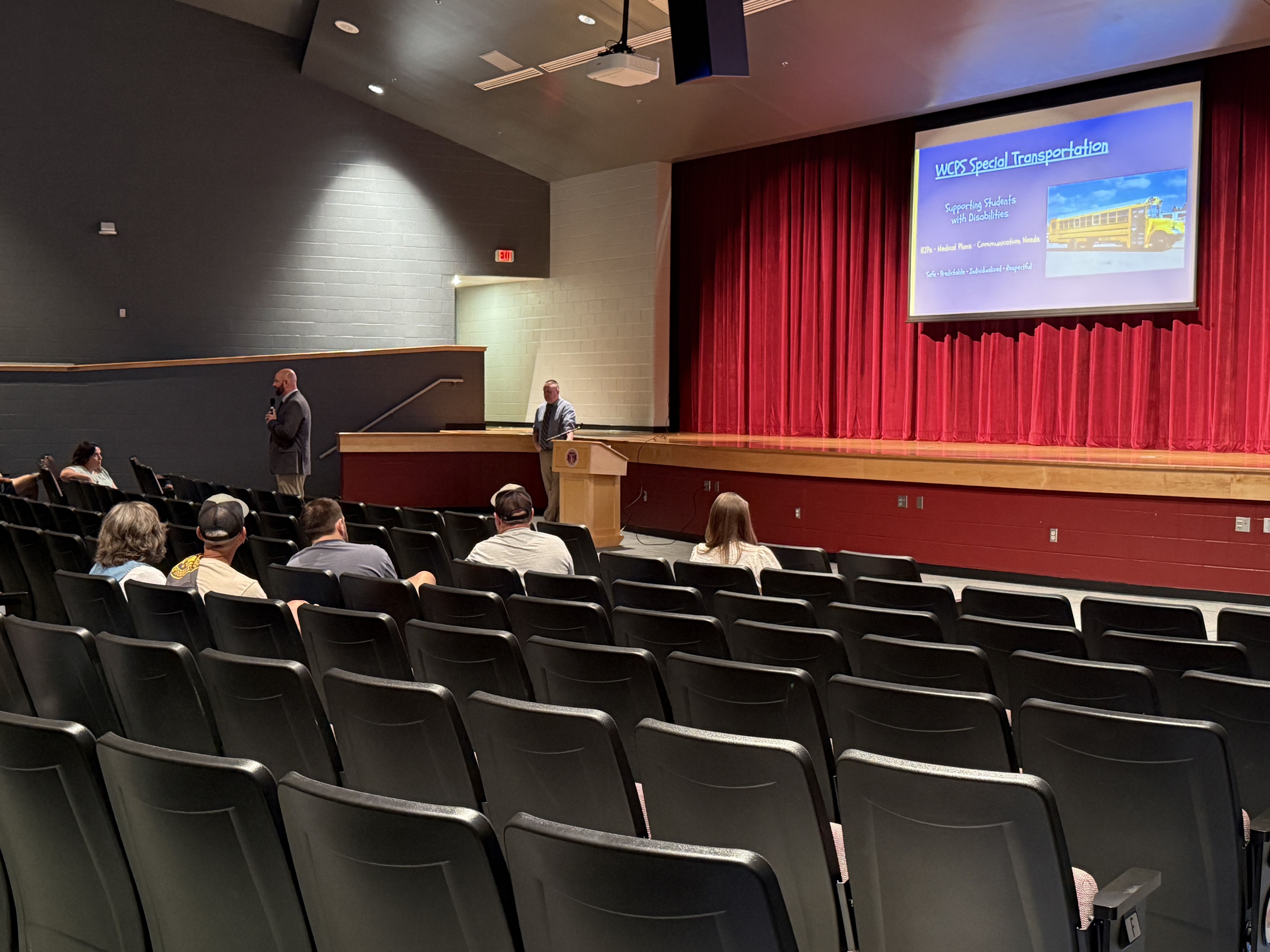 As we prepare to welcome students back for a new school year, our transportation team is hard at work ensuring every ride is safe, supportive, and successful.  During back-to-school professional development, our school bus drivers participated in autism awareness training and reviewed student Behavioral Intervention Plans (BIPs), medical plans, and communication needs. These learning opportunities help drivers better understand and support the diverse needs of the students they transport while promoting safe, positive, and inclusive experiences on every route.  Thank you to our dedicated bus drivers for their commitment to continuous learning and for the important role they play in helping students begin and end each school day safely. We appreciate all you do for our students and families! 🚌