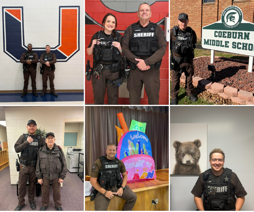 National School Resource Officer (SRO) Appreciation Day is observed annually on February 15th. Wise County Public Schools sends a huge THANK YOU to the Wise County Sheriff's Office, and to our SRO's for everything they do for our students and staff. Being an SRO is about so much more than safety; it’s about building bridges, mentoring our youth, and being a friendly face in the hallway every single day.  Thank you, to all of our SRO's, for being protectors, teachers, and role models. Our schools are better because you’re in them! 💙  #SROAppreciationDay
