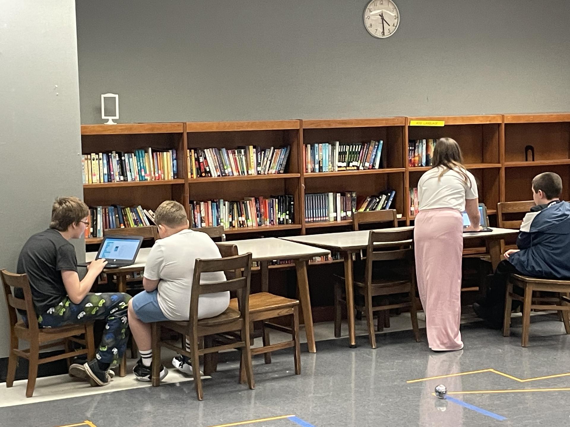 On Monday, March 23, 2026, JW Adams Robotics had the opportunity to meet Kim Wilkens, one of the founders of the Roversa program, and her assistant, Karin Little. The Roversas are new technology that are designed so that students all over the world can have access to robotics and coding. The robots can be used with or without the internet. JW Adams received their Roversas through a unique opportunity sponsored by UVA Wise last summer. Club sponsors, Marissa Bolling and Karen Mullins, attended a two-day workshop to learn about the Roversa program. Additional club sponsors are Shannah Miller and Ruth Williams. Students have had the opportunity to use the robots to write stories, have a parade, and even solve math problems. This is the first year for the club, which started after several students competed in the Junior Robotics competition last year. JW Robotics is open to students in 3rd-5th grade students!