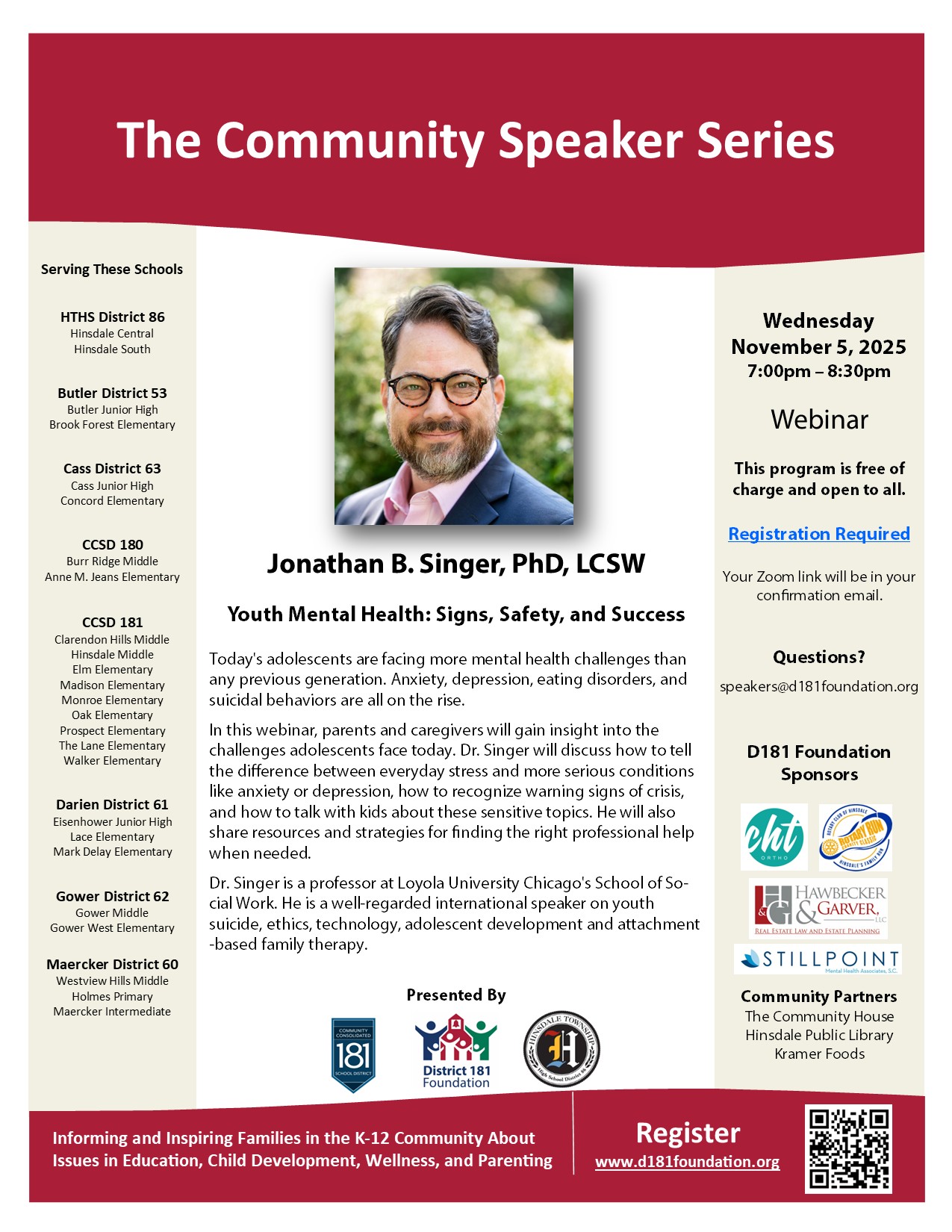 Community Speaker Series