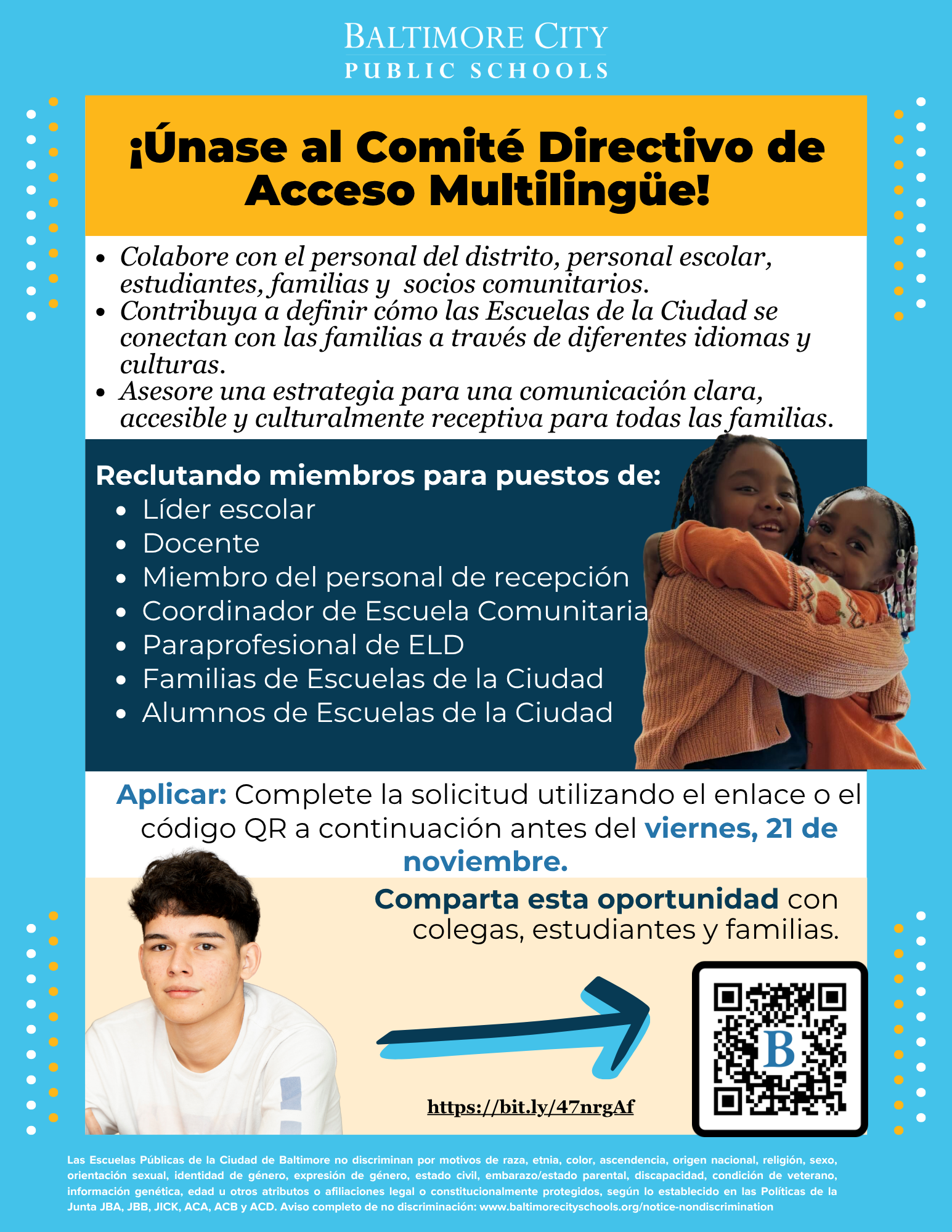 Folleto - Comité Directivo de Acceso Multilingüe