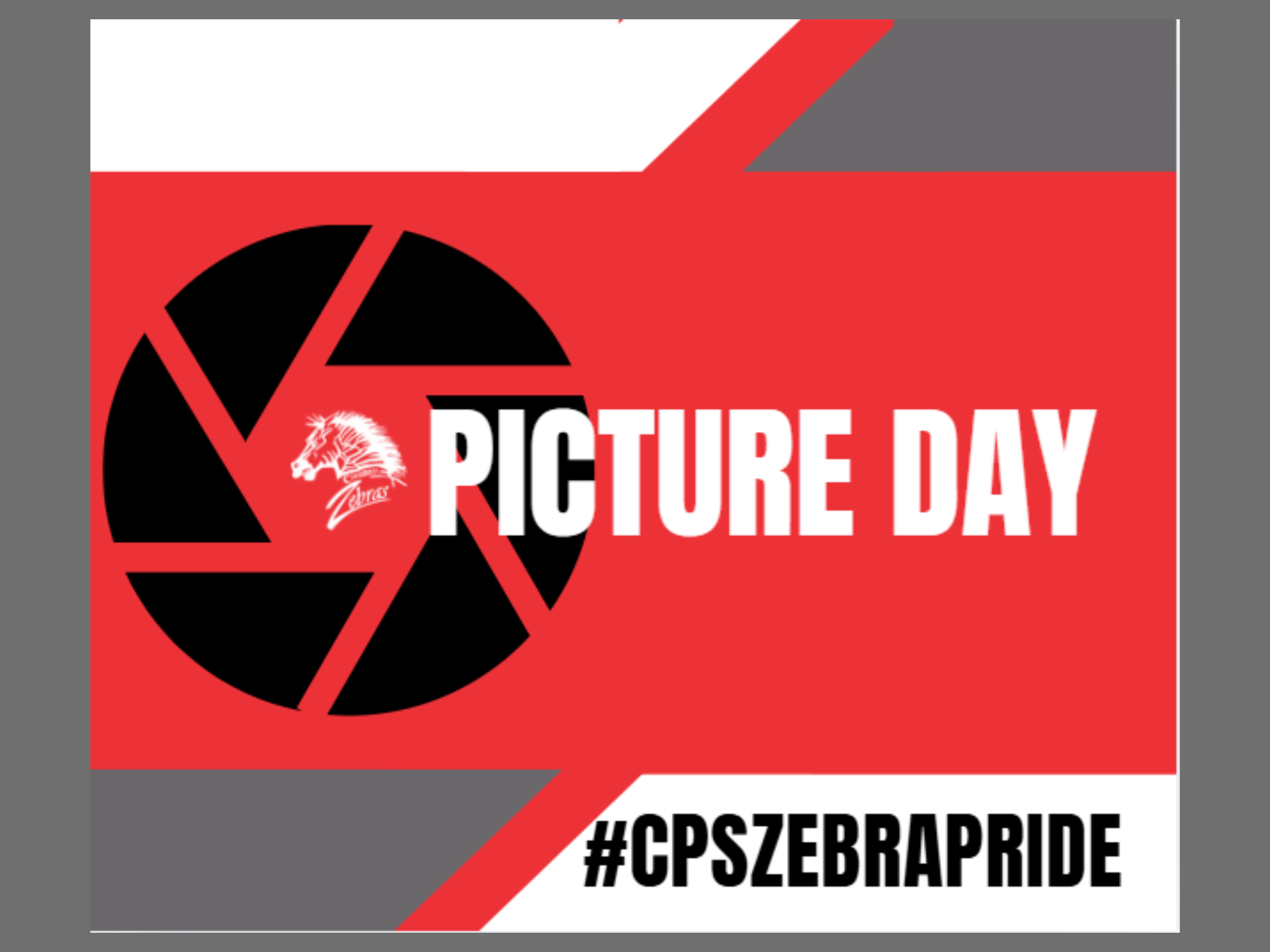 PICTURE DAY  #CPSZEBRAPRIDE