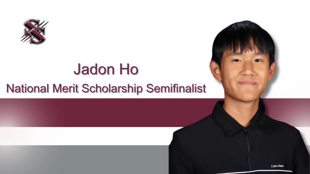graphic of student who is National Merit Scholarship Semifinalist 