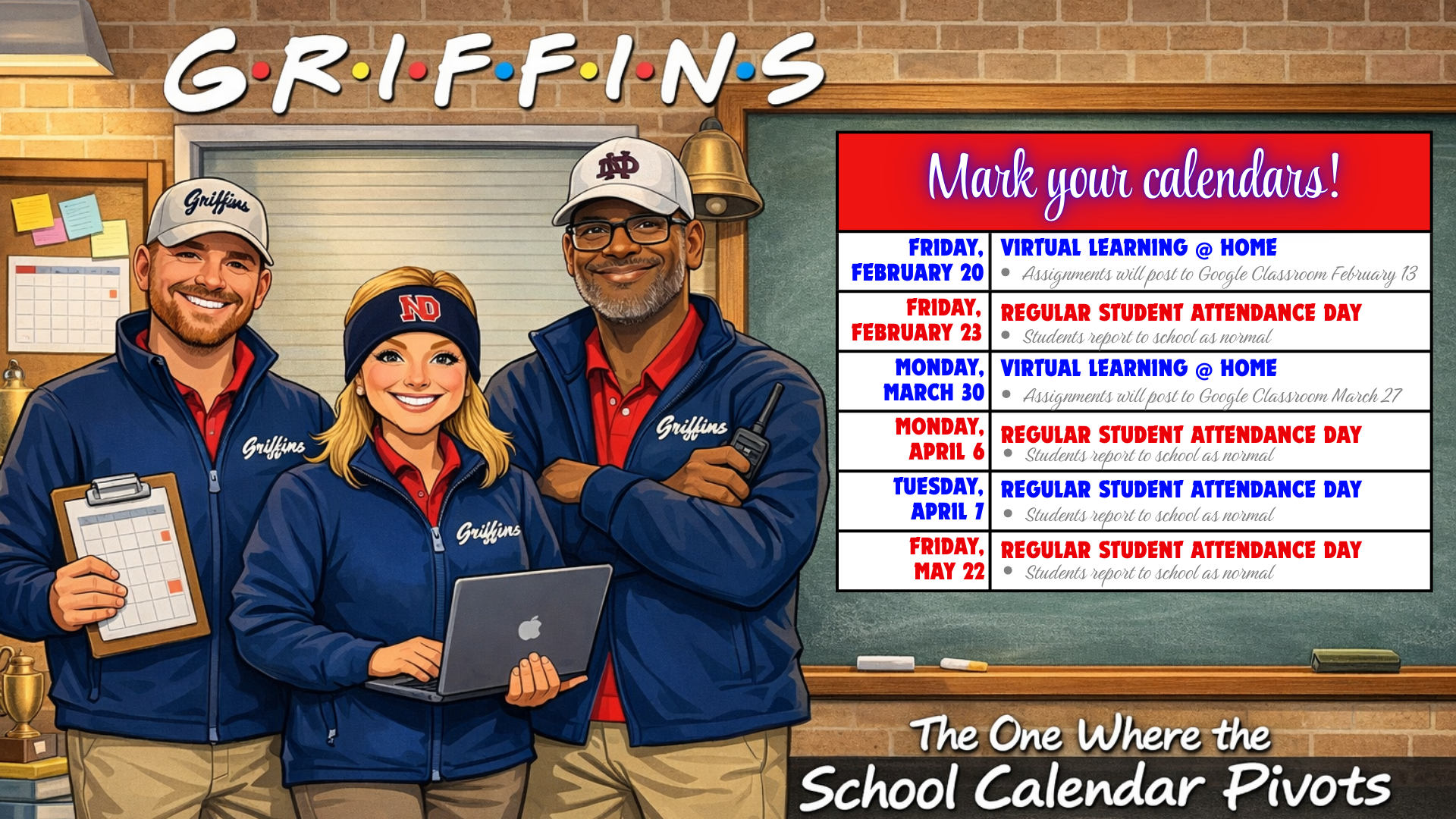 Upcoming School Dates