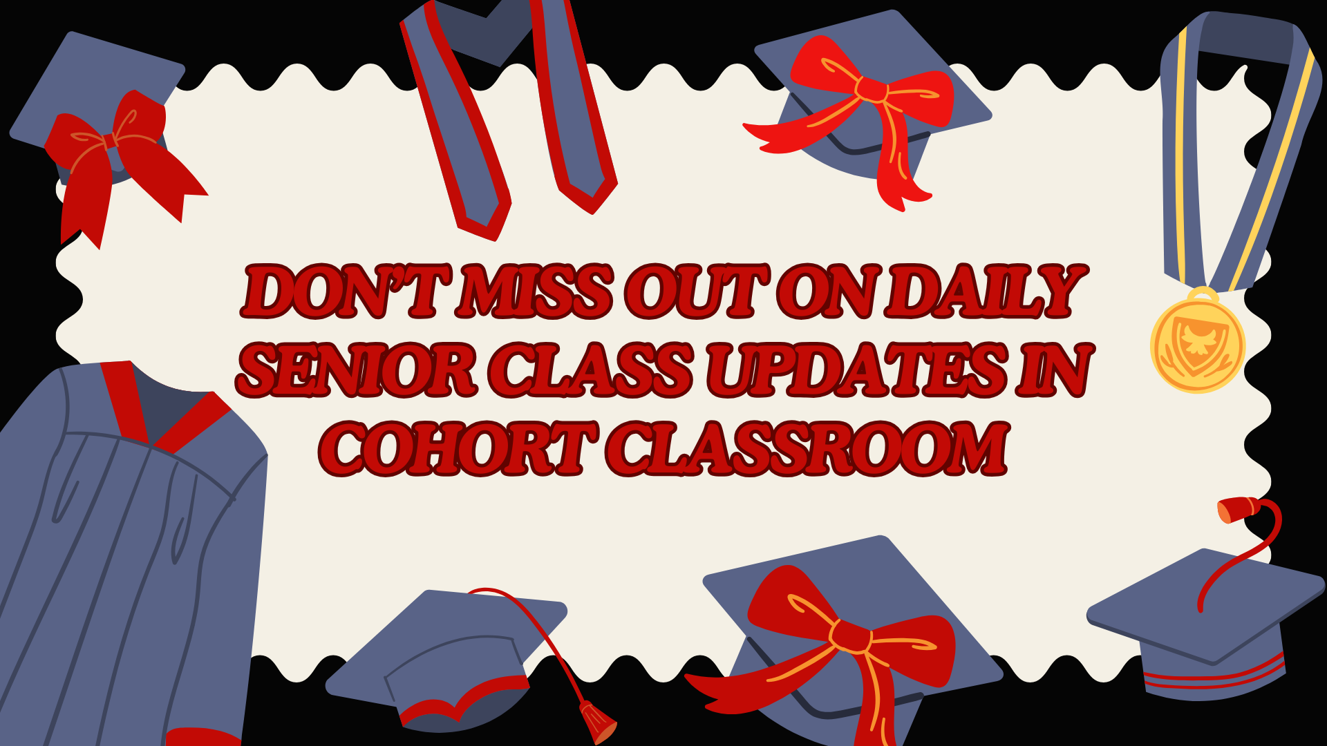 Seniors see updates in Google Classroom