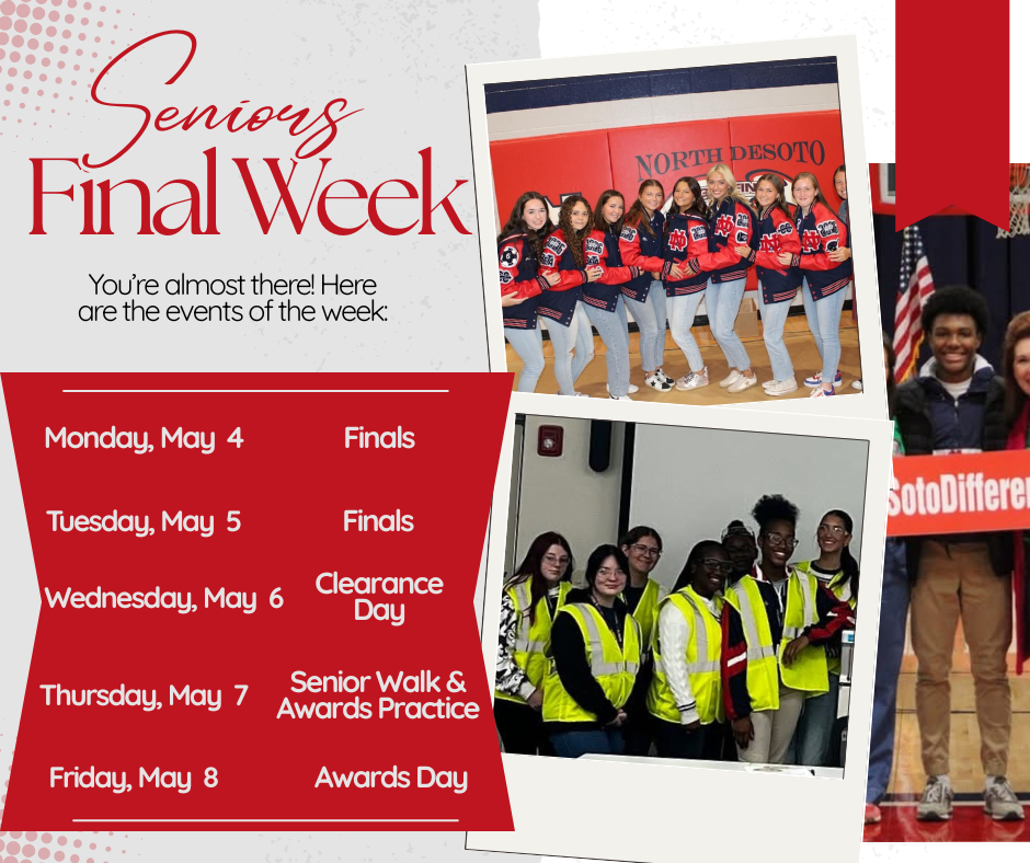Senior Last Week Events