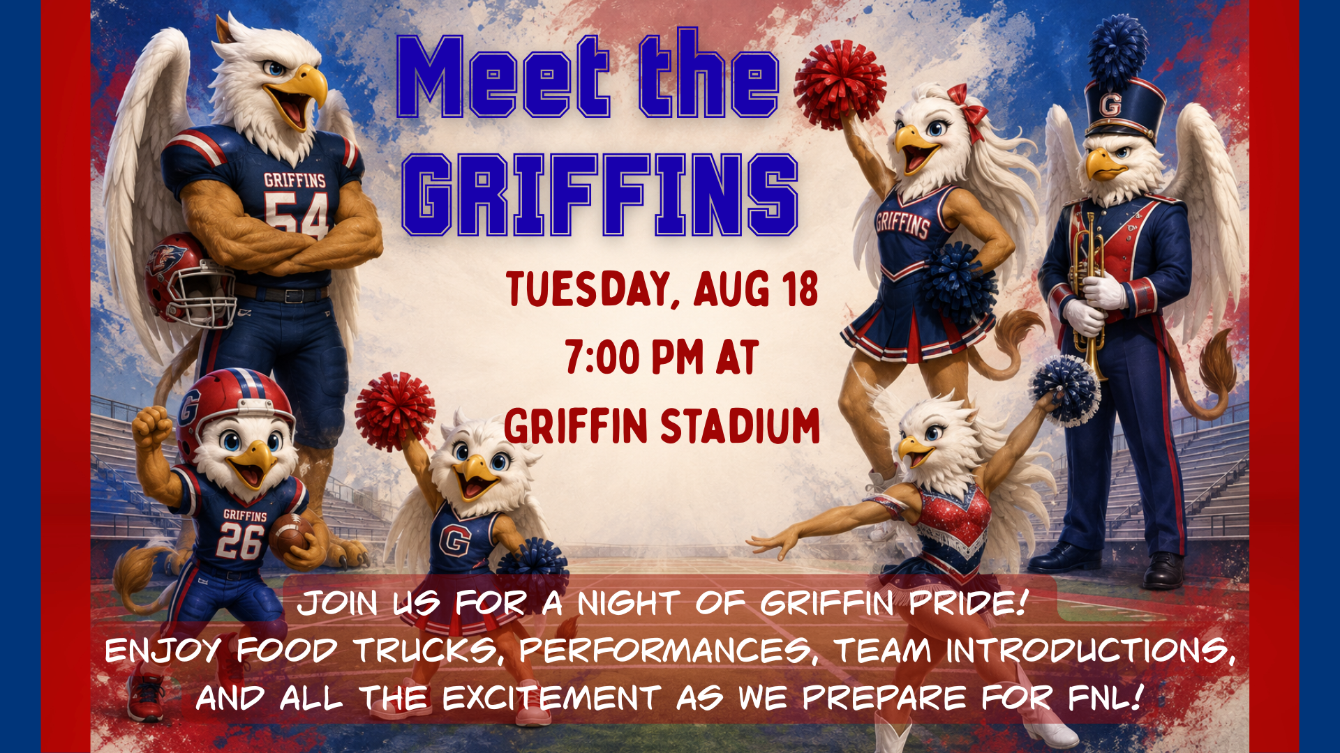 meet the griffins 7pm aug 18