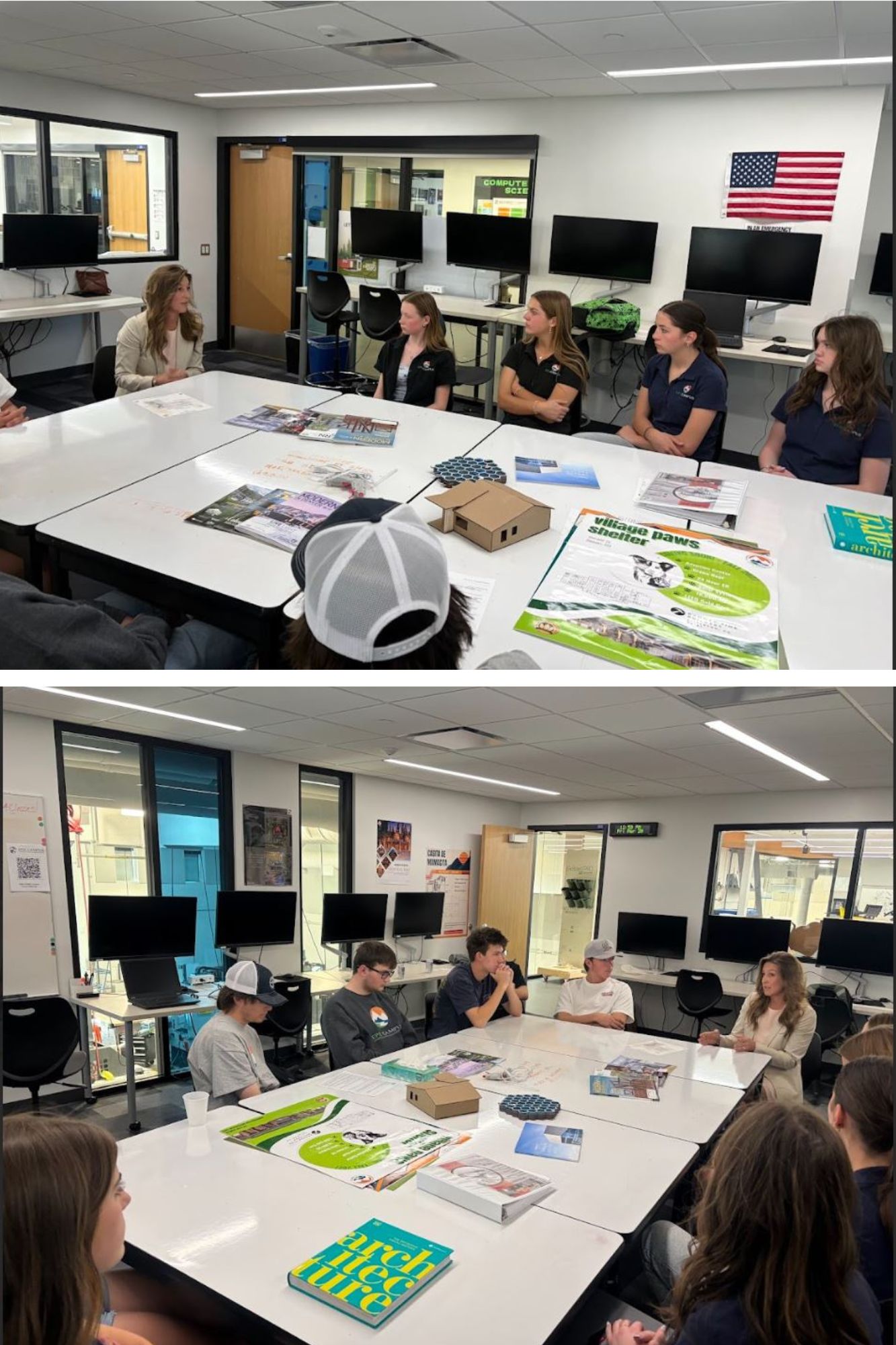 Connecting classroom dreams to career realities! ✨ Our EPIC Campus students sat down with industry professionals today to discuss architecture and design. From reviewing site plans to exploring real-world projects, these mentorship moments are building the foundation for our students' future careers.