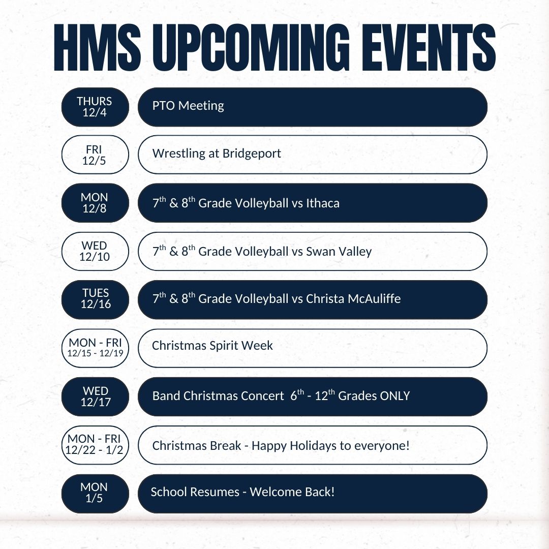 Upcoming Events