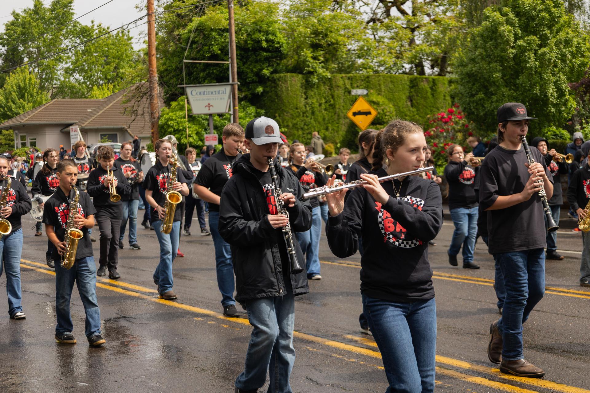 AMS marching band