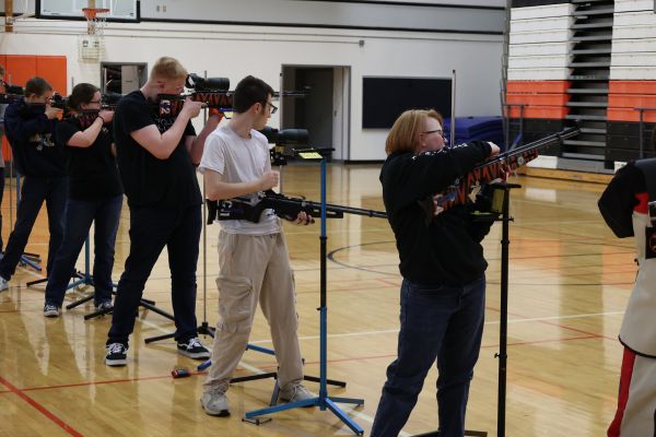 Battle Ground High School's marksmanship team