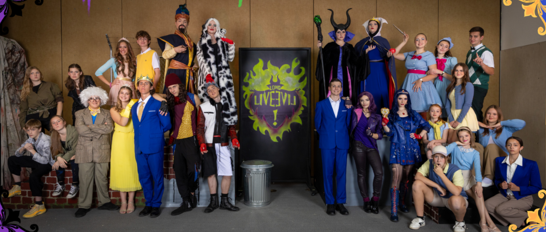 The cast of the Descendents