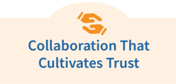 Collaboration that cultivates trust