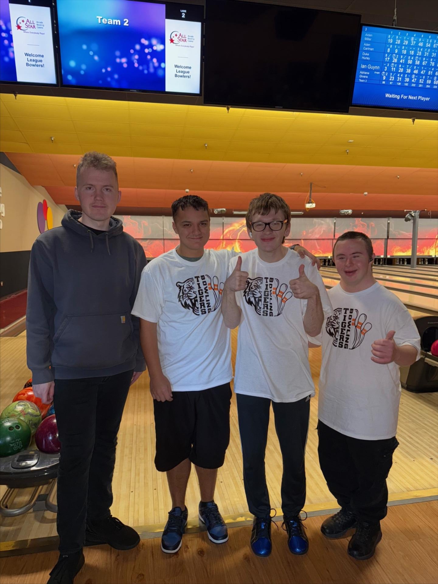 BGHS bowlers who competed at the Unified state competition