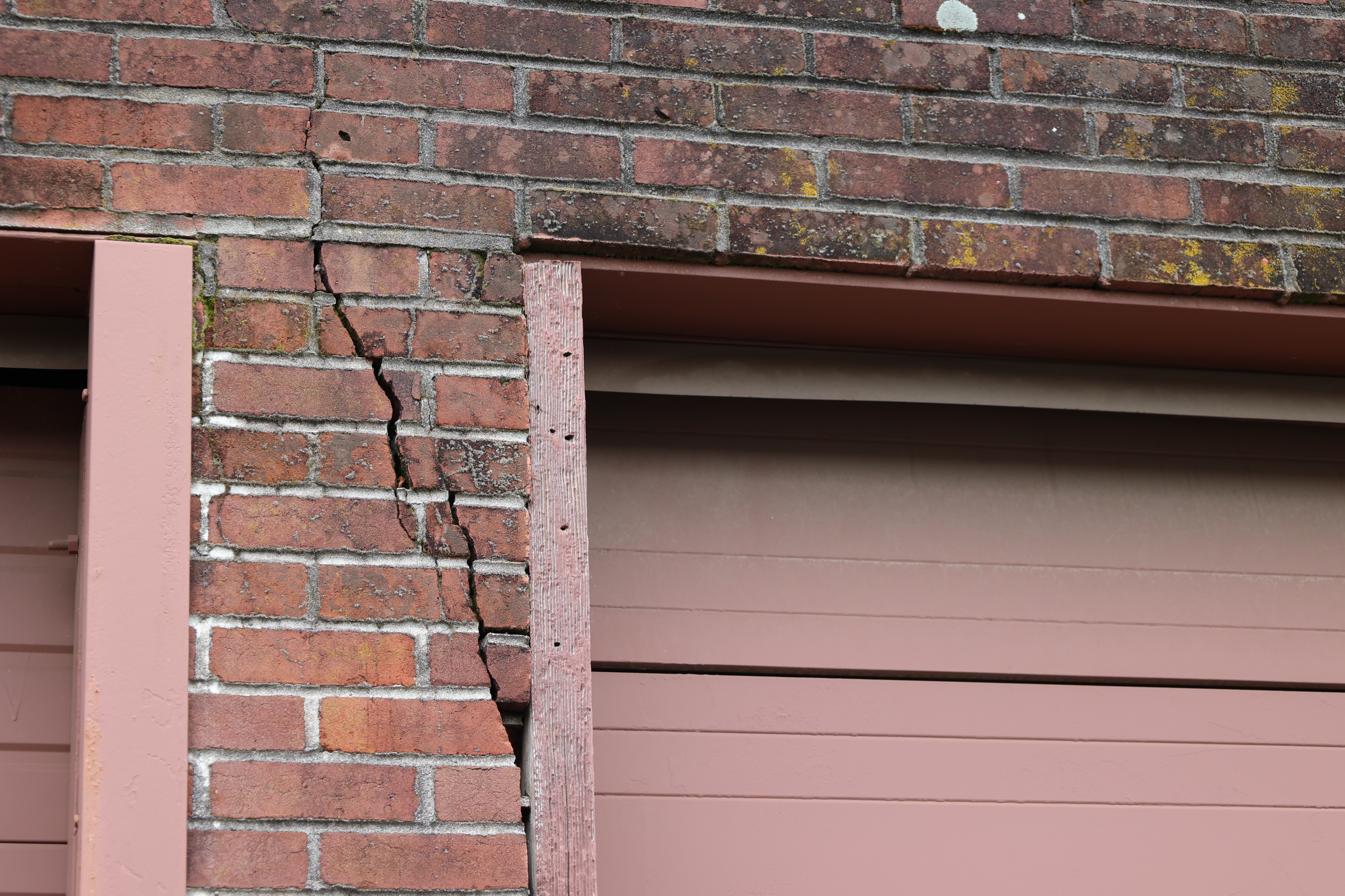 The former operations building, which has structural issues.
