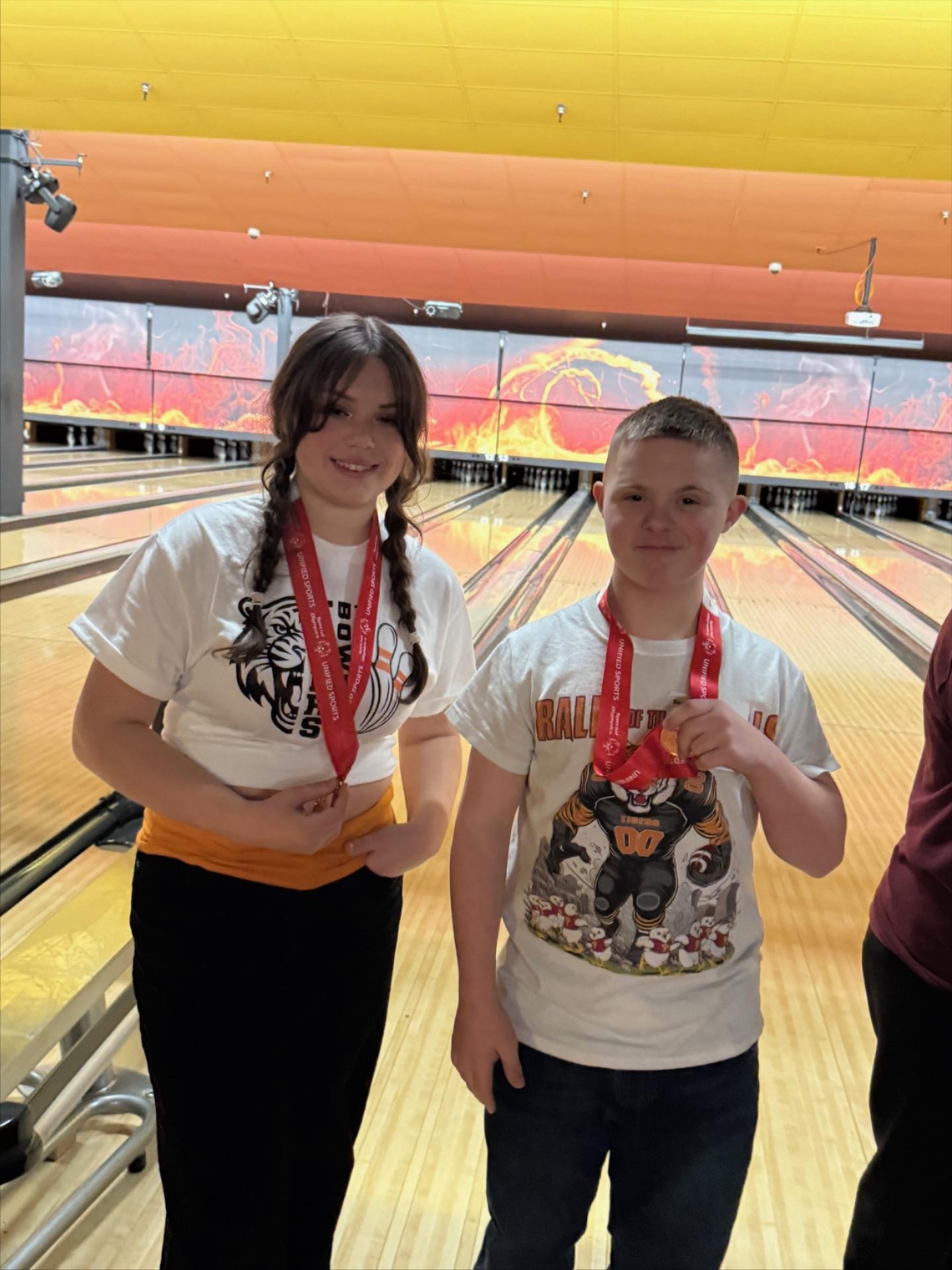 BGHS bowlers who competed at the Unified state competition