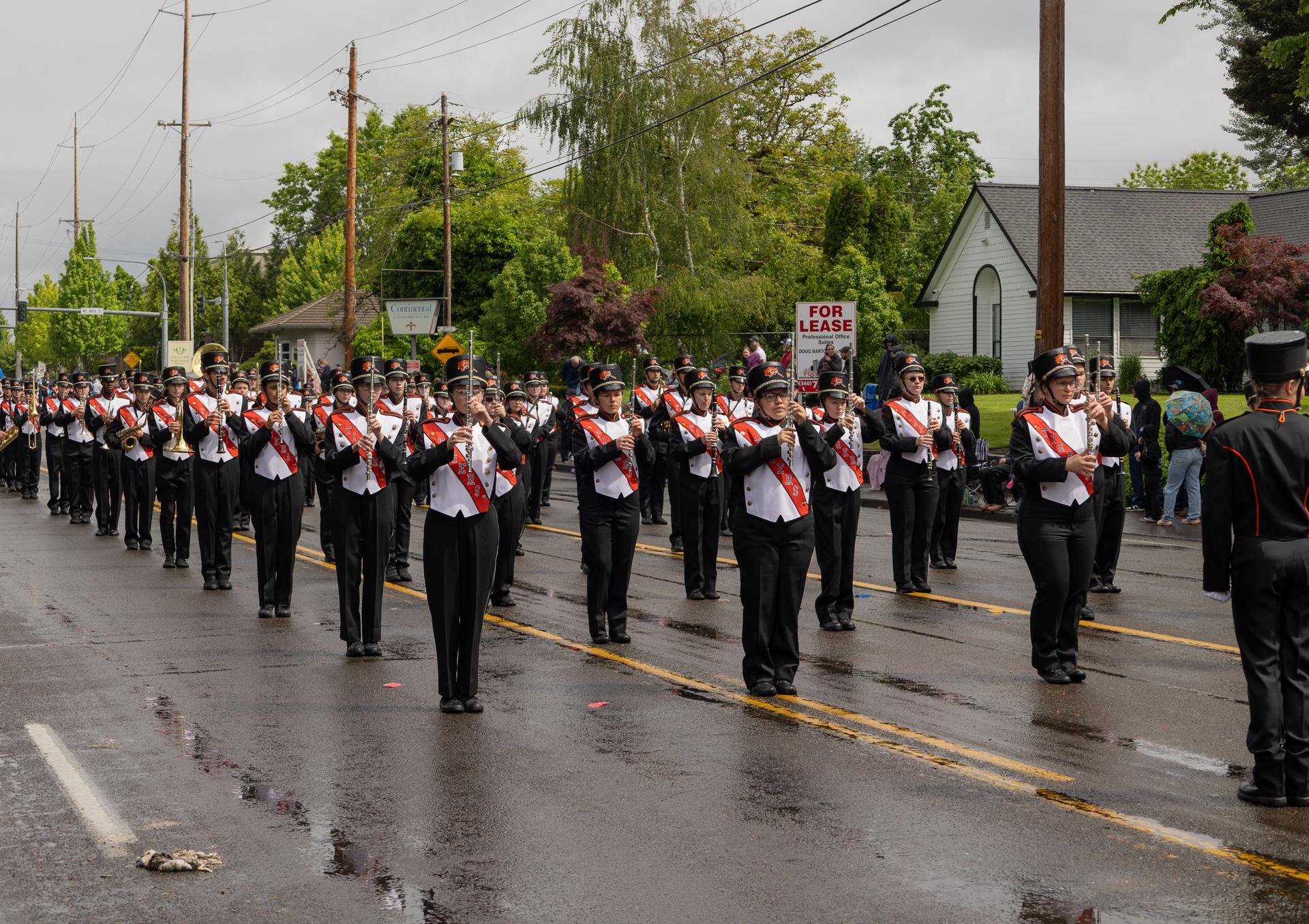 Battle Ground High School marching band
