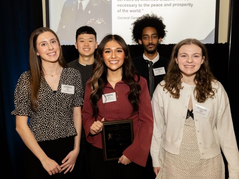 Honorees at the 2026 Marshall Youth Leadership Awards.