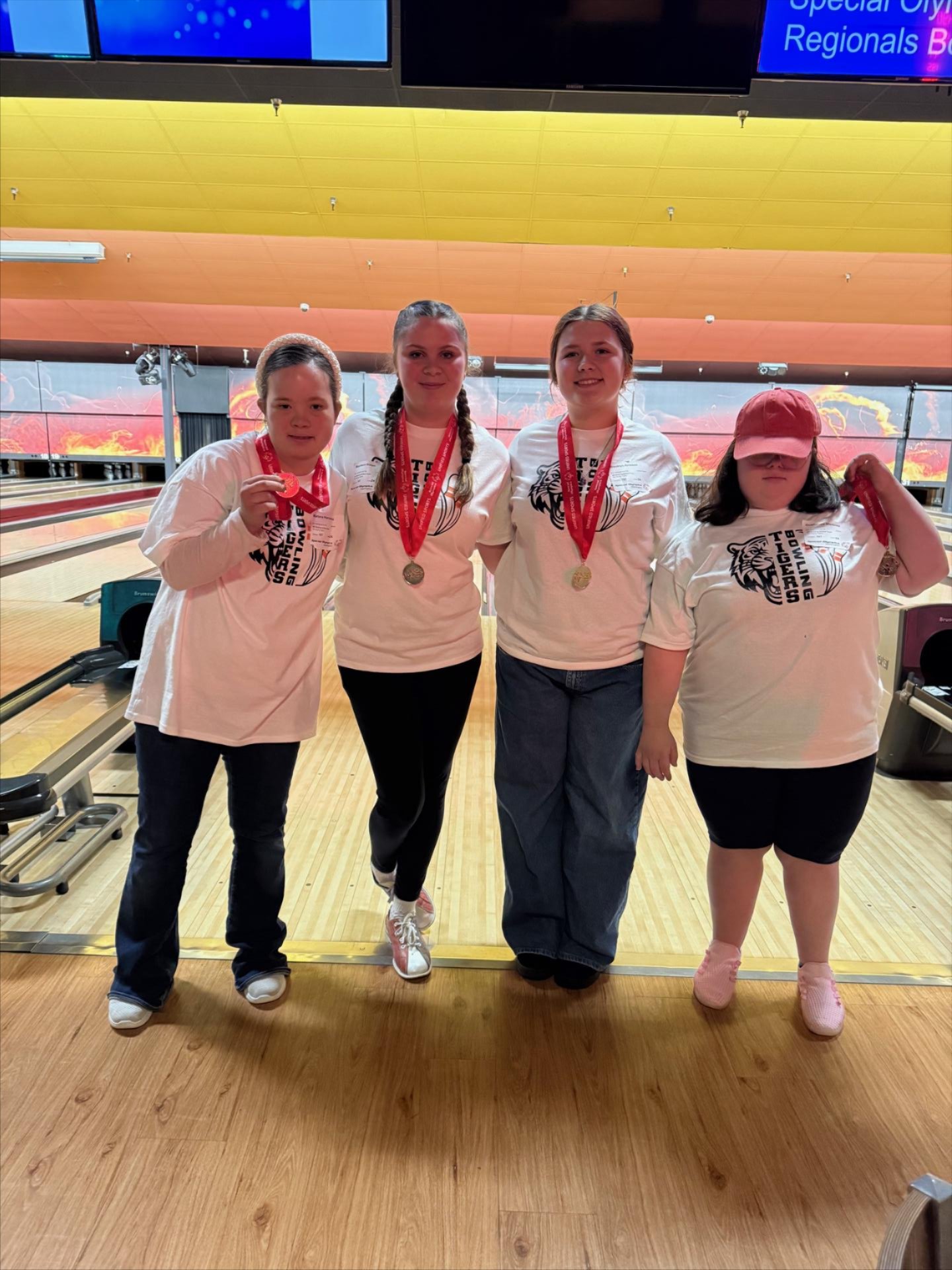 BGHS bowlers who competed at the Unified state competition