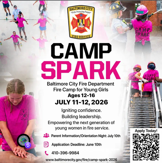 Folleto: Camp Spark
