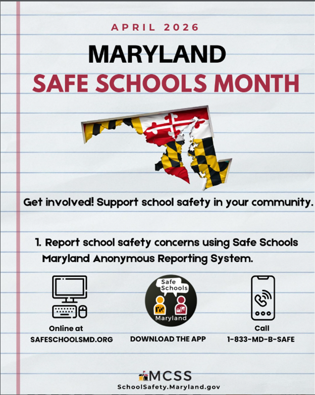 Maryland Safe Schools Month
