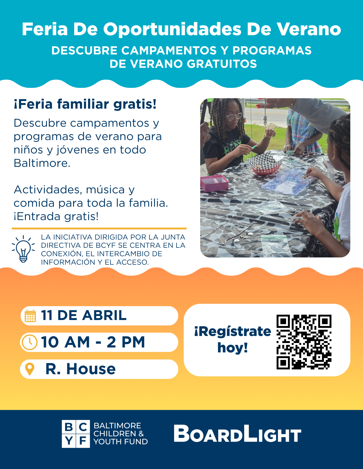 Folleto: Feria Summer of Possibilities