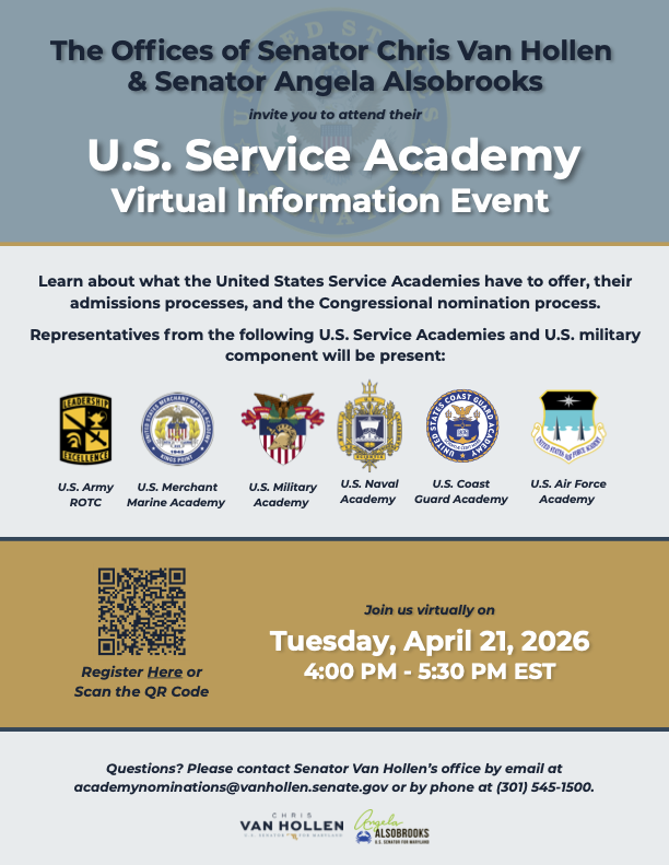 Folleto: Evento de Información en la Academia de Servicio