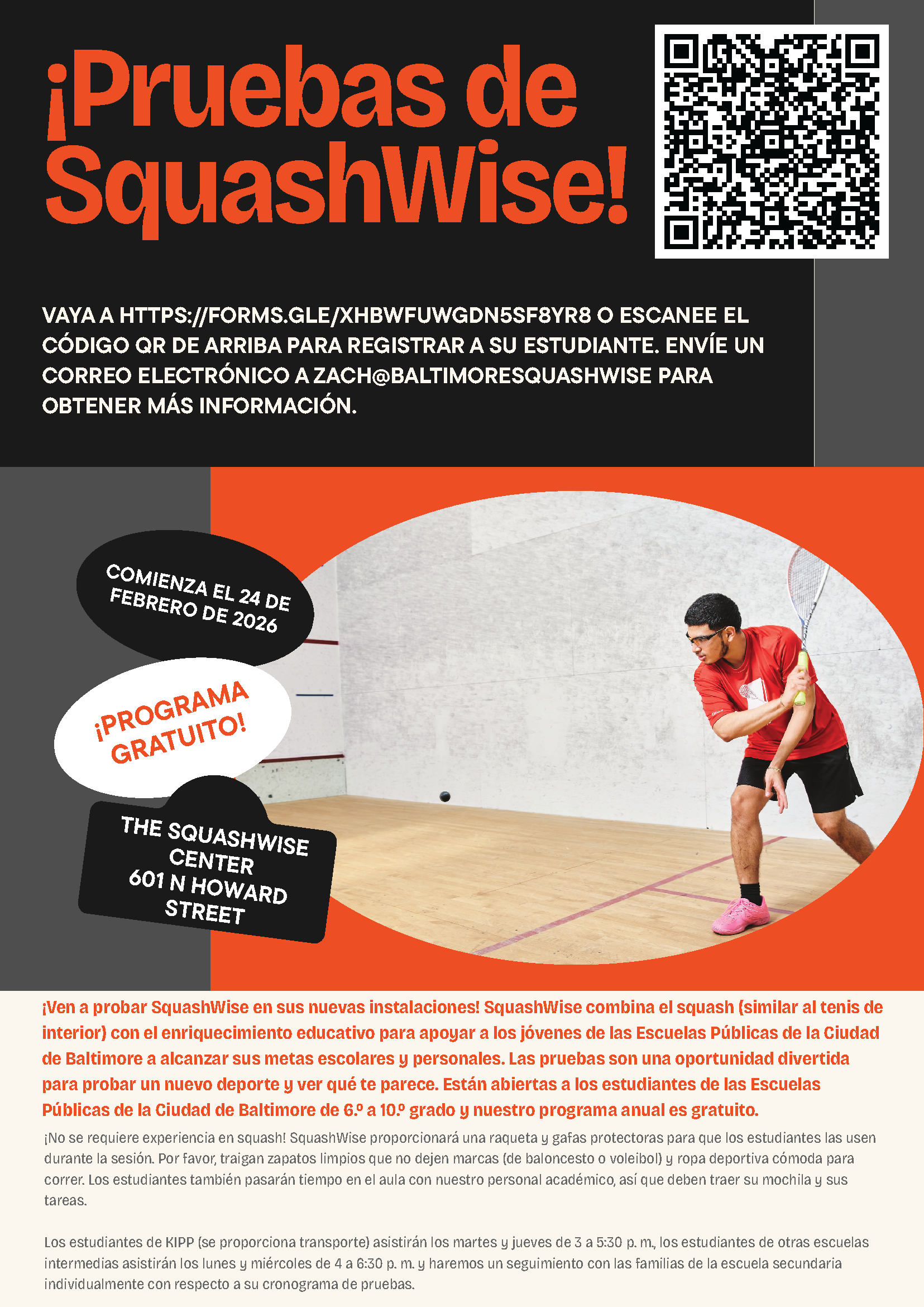 folleto de la Beca 2026 CSAWWA