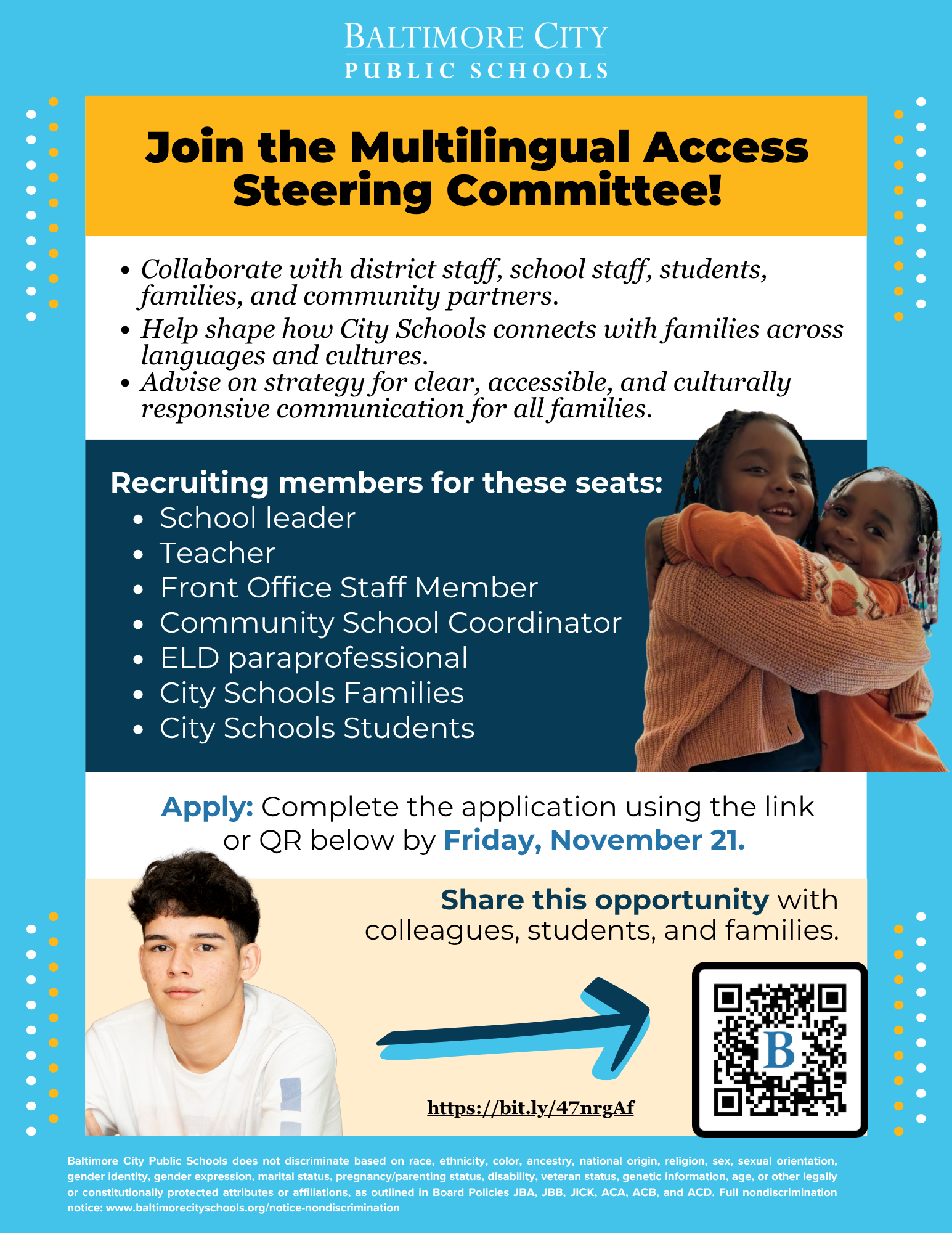 Flyer - Multilingual Access Steering Committee