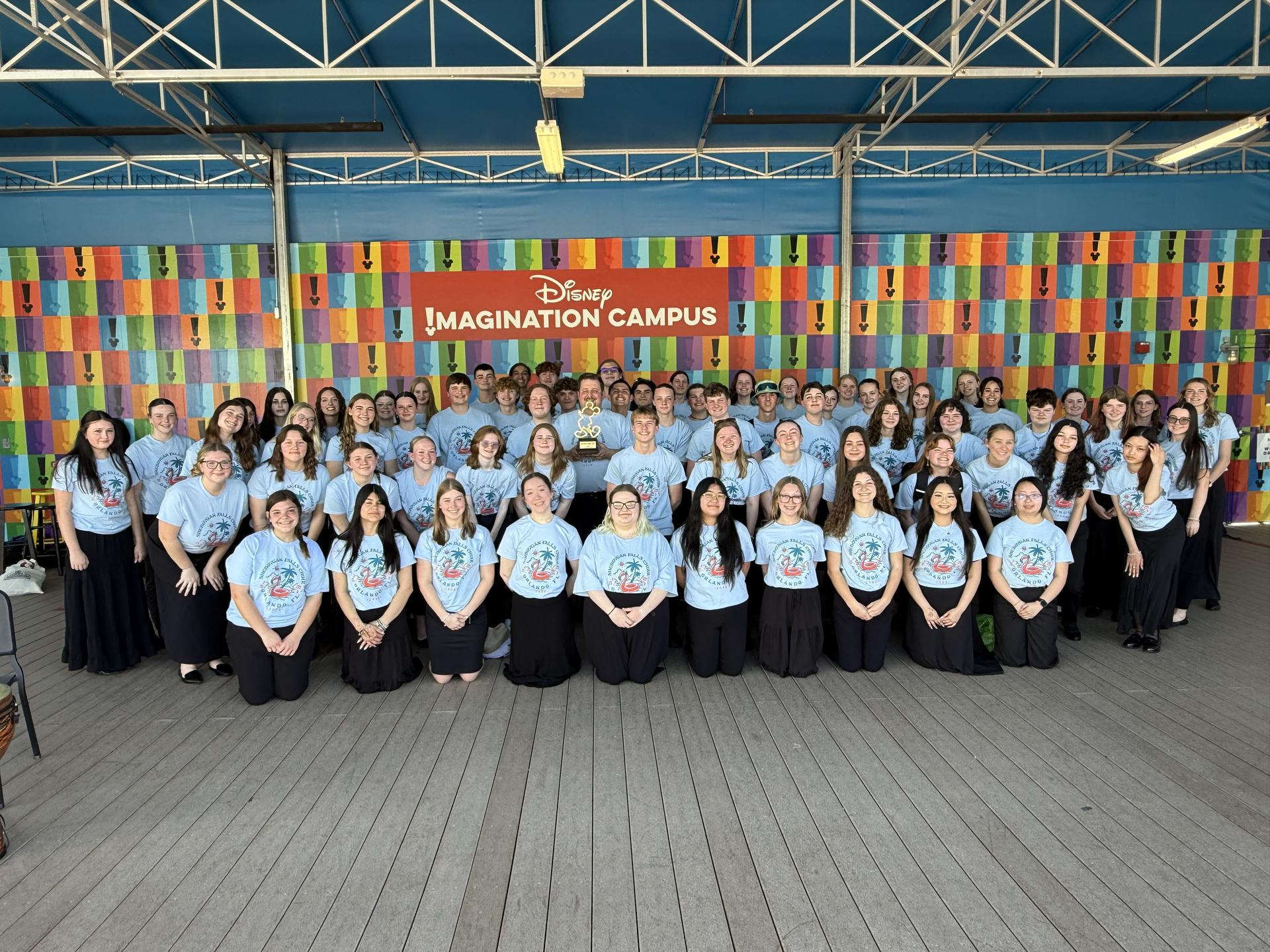 SFHS Choir members went to Florida!